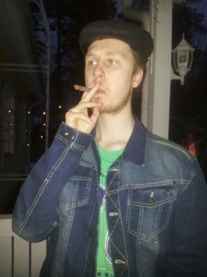 Partaki kasvanu takasi vaikka eilen leikkasin! :o